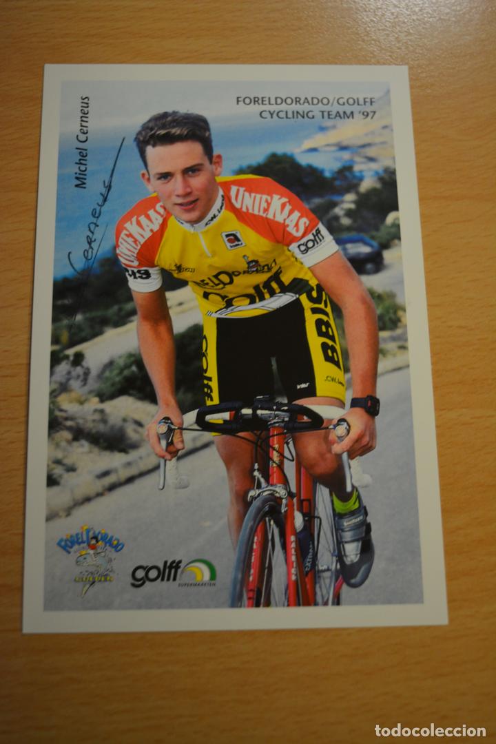 Coleccionismo deportivo: POSTAL DEL CICLISTA MICHEL CERNEUS - Foto 1