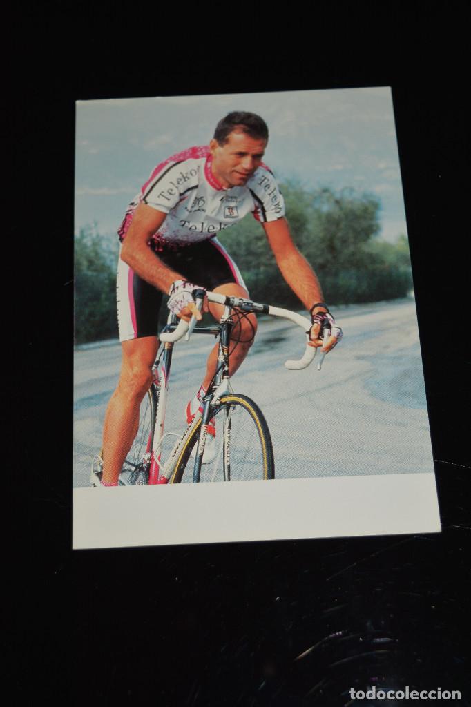 Coleccionismo deportivo: POSTAL DEL CICLISTA MARIO KUMMER (TELEKOM) - Foto 1