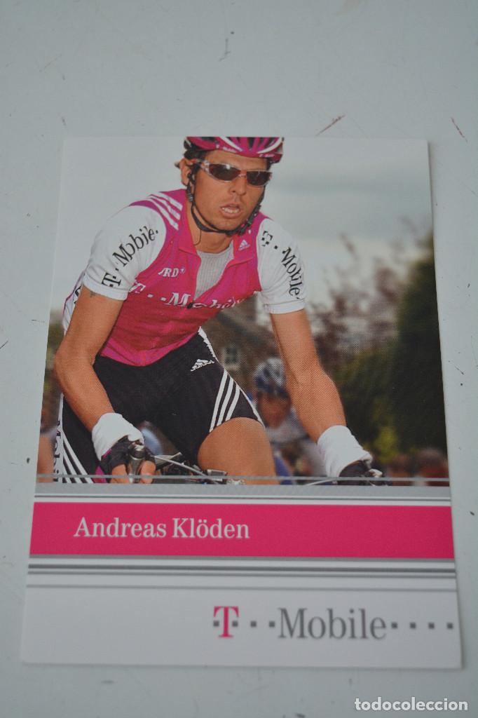 Coleccionismo deportivo: POSTAL DEL CICLISTA ANDREAS KLODEN (T-MOBILE) - Foto 1