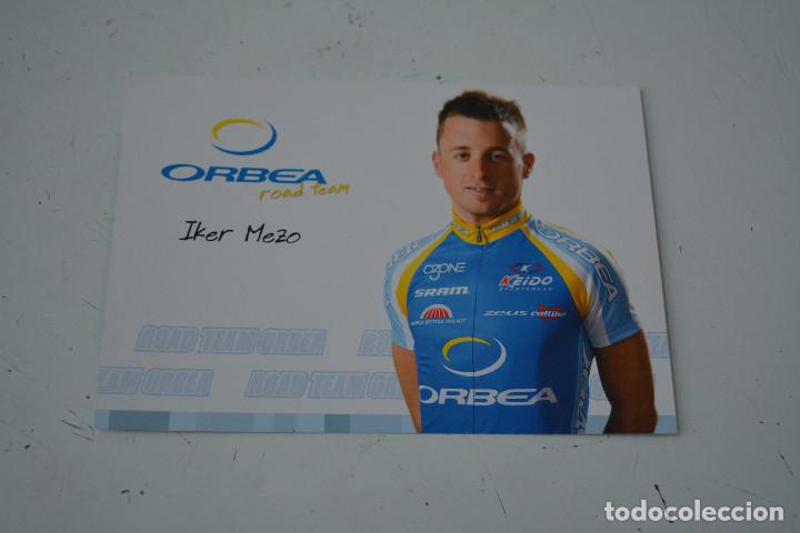 Coleccionismo deportivo: POSTAL DEL CICLISTA IKER MEZO (ORBEA) - Foto 1