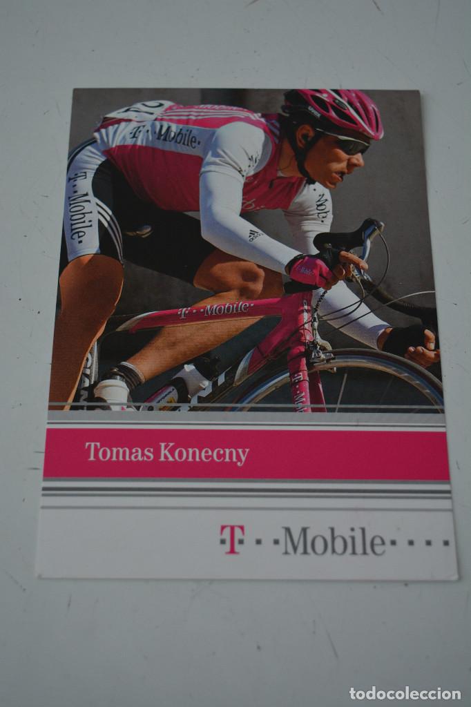 Coleccionismo deportivo: POSTAL DEL CICLISTA THOMAS KONECNY (T-MOBILE) - Foto 1