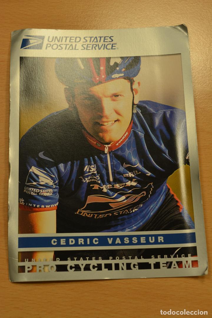 Coleccionismo deportivo: POSTAL DEL CICLISTA CEDRIC VASSEUR (US POSTAL) - Foto 1