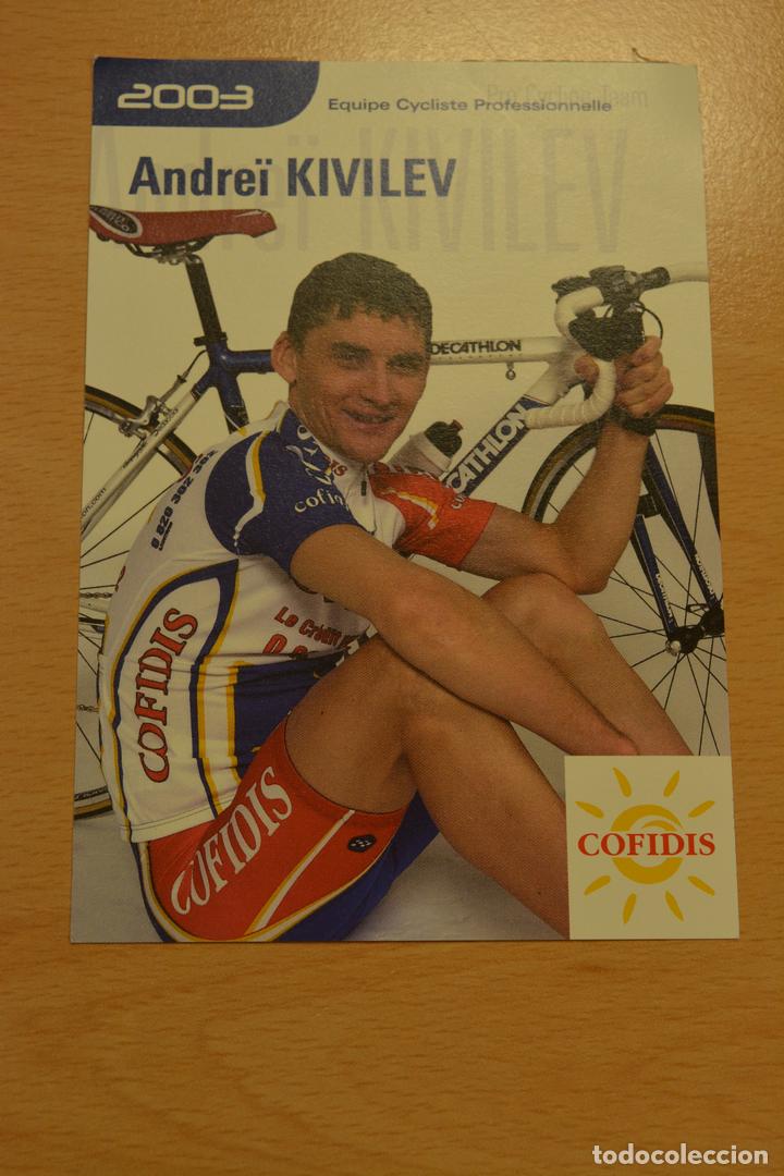 Coleccionismo deportivo: POSTAL DEL CICLISTA ANDREI KIVILEV (COFIDIS) - Foto 1