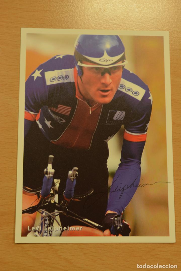 Coleccionismo deportivo: POSTAL DEL CICLISTA LEVI  LEIPHEIMER (RABOBANK) - Foto 1