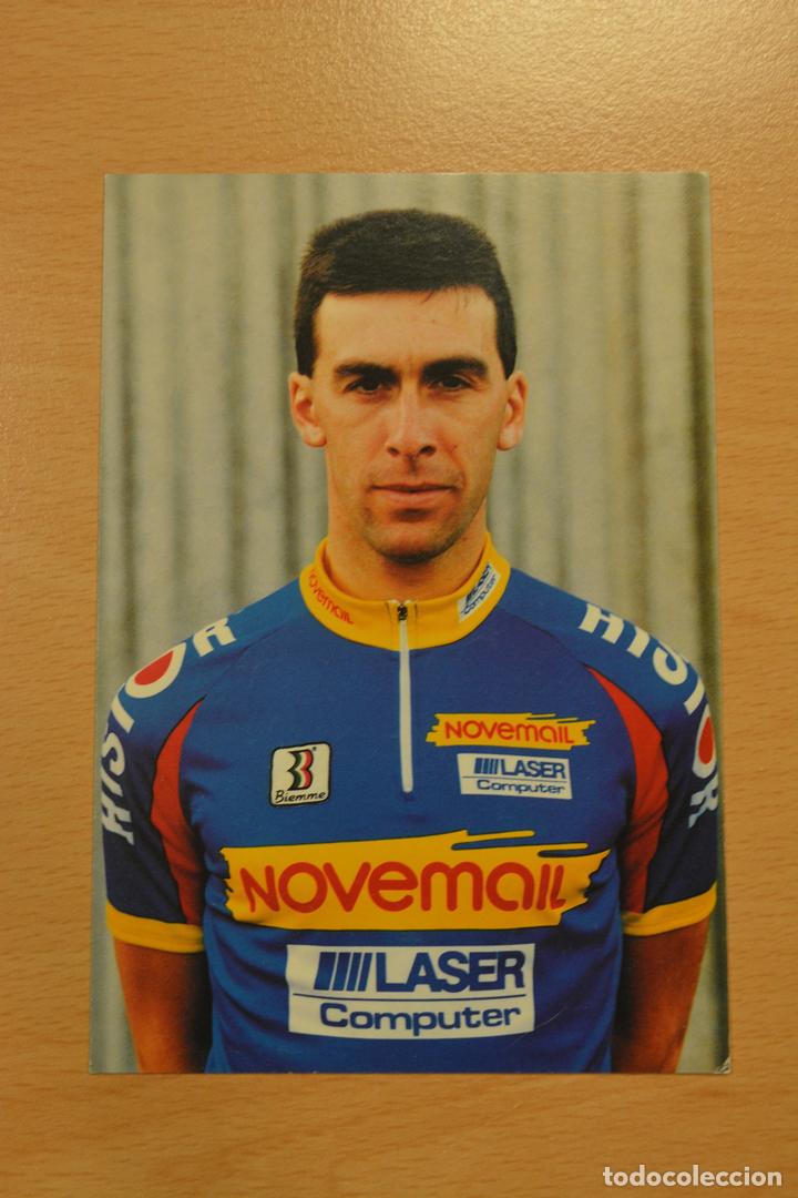 Coleccionismo deportivo: POSTAL DEL CICLISTA THIERRY LAURENT (NOVERMAIL - Foto 1