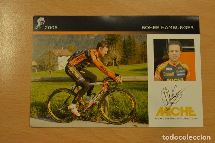 Coleccionismo deportivo: POSTAL DEL CICLISTA BOHEE HAMBURGER (MICHE) - Foto 1