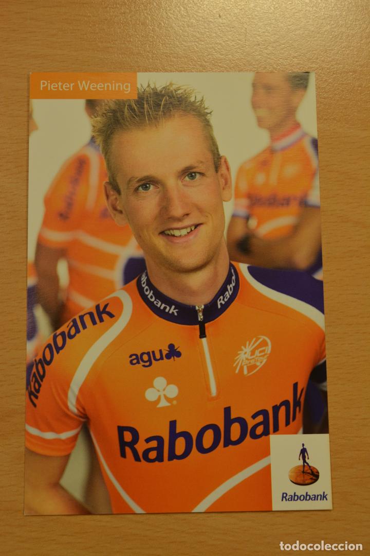 Coleccionismo deportivo: POSTAL DEL CICLISTA PIETER WEENING (RABOBANK) - Foto 1