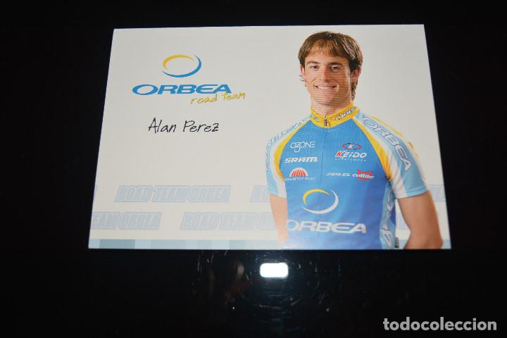 Coleccionismo deportivo: POSTAL DEL CICLISTA ALAN PEREZ (ORBEA) - Foto 1