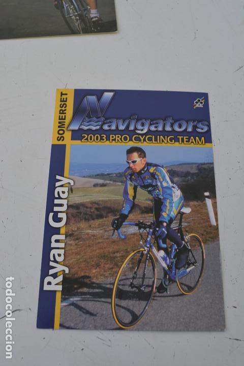 Coleccionismo deportivo: POSTAL DEL CICLISTA RYAN GUAY  (NAVIGATORS) - Foto 1