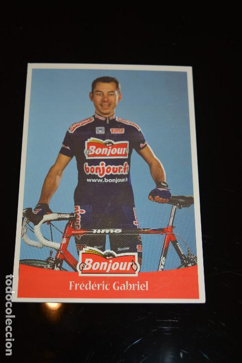 Coleccionismo deportivo: POSTAL DEL CICLISTA FREDERIC GABRIEL (BONJOUR) - Foto 1