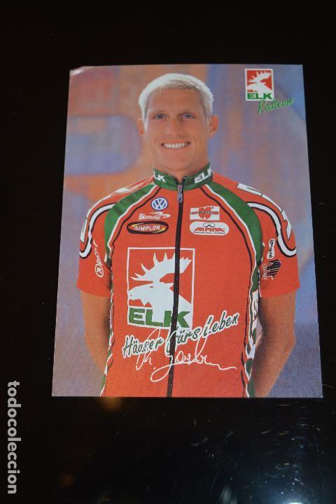 Coleccionismo deportivo: POSTAL DEL CICLISTA ROLAND GARBER (ELD RADTEAM) - Foto 1