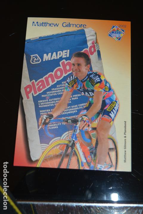 Coleccionismo deportivo: POSTAL DEL CICLISTA MATTHEW GILMORE (MAPEI QUICK STEP) - Foto 1