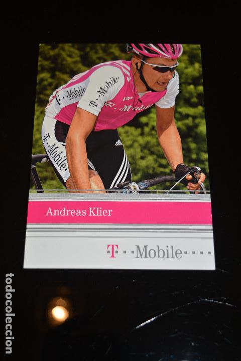 Coleccionismo deportivo: POSTAL DEL CICLISTA ANDREAS KLIER (T MOBILE) - Foto 1