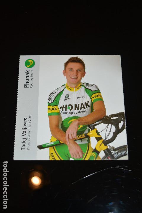 Coleccionismo deportivo: POSTAL DEL CICLISTA TADDEJ VALJAVEC (PHONAK) - Foto 1