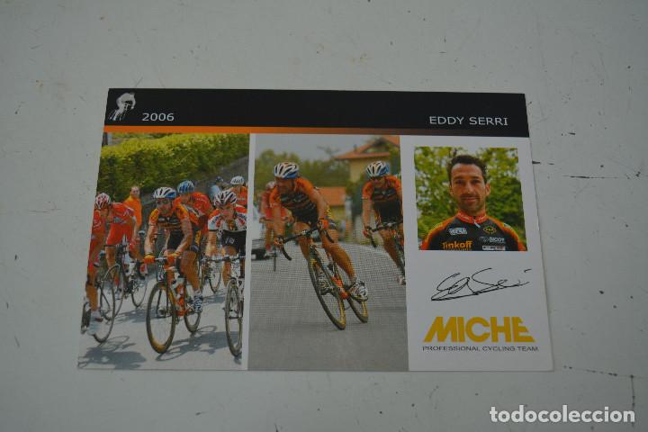 Coleccionismo deportivo: POSTAL DEL CICLISTA EDDY SERRI (MICHE) - Foto 1