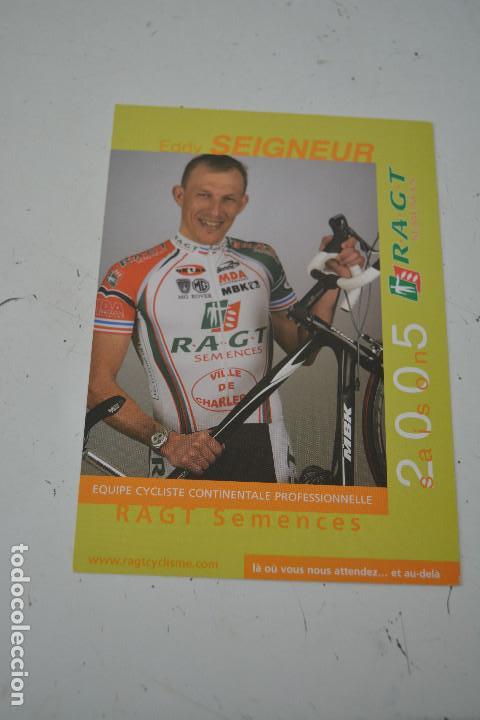 Coleccionismo deportivo: POSTAL DEL CICLISTA EDDY SEIGNEUR (RAGT) - Foto 1