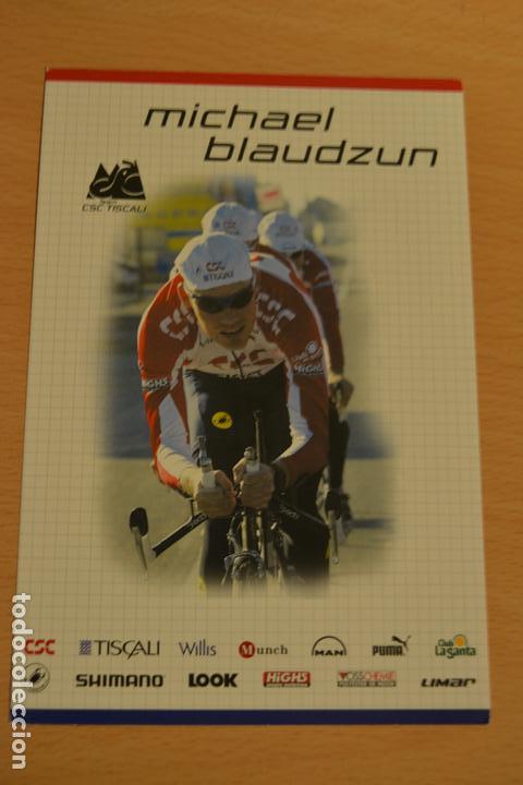 Coleccionismo deportivo: POSTAL DEL CICLISTA MICHAEL BLAUDZUN (CSC) - Foto 1