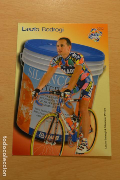 Coleccionismo deportivo: POSTAL DEL CICLISTA LASZLO BODROGI (MAPEI QUICK STEP) - Foto 1