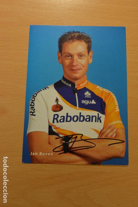 Coleccionismo deportivo: POSTAL DEL CICLISTA JAN BOVEN (RABOBANK) - Foto 1