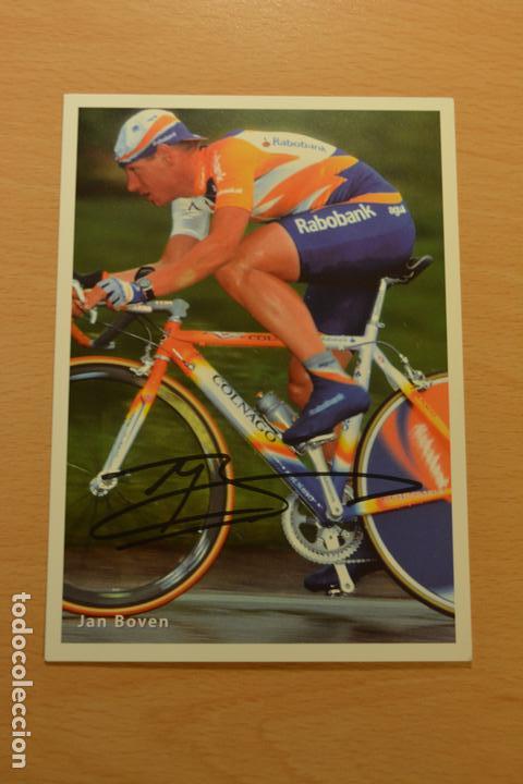 Coleccionismo deportivo: POSTAL DEL CICLISTA JAN BOVEN (RABOBANK) - Foto 1