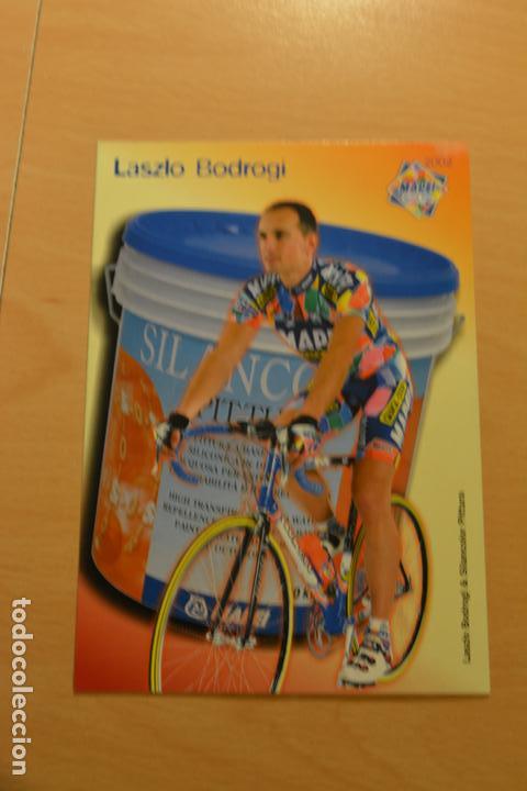 Coleccionismo deportivo: POSTAL DEL CICLISTA LASZLO BODROGI (MAPEI QUICK STEP) - Foto 1