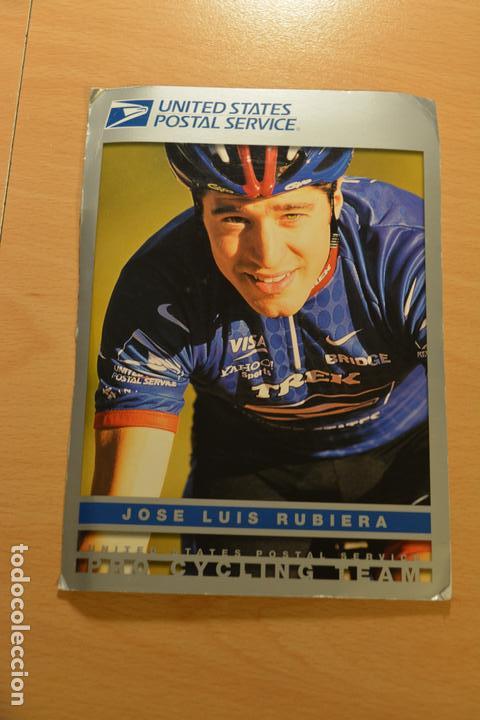 Coleccionismo deportivo: POSTAL DEL CICLISTA JOSE LUIS RUBIERA (US POSTAL) - Foto 1