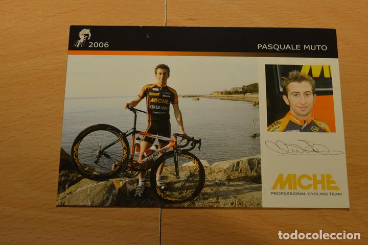 Coleccionismo deportivo: POSTAL DEL CICLISTA PASQUALE MUTO (MICHE) - Foto 1