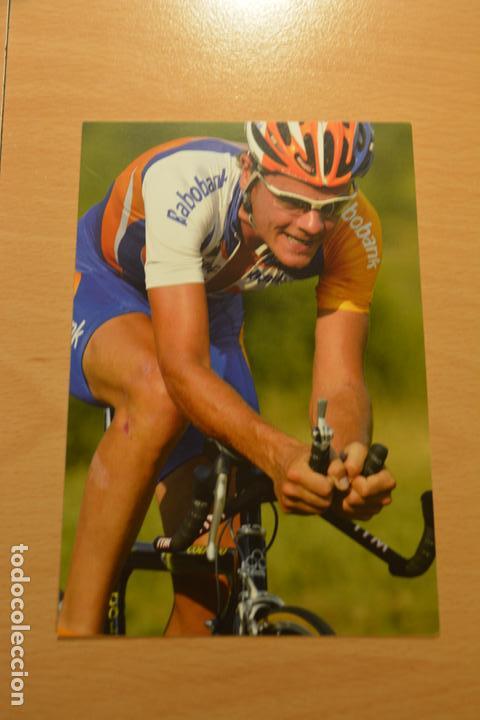 Coleccionismo deportivo: POSTAL DEL CICLISTA MARC LOTZ (RABOBANK) - Foto 1
