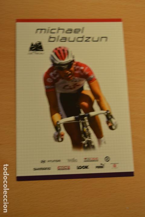 Coleccionismo deportivo: POSTAL DEL CICLISTA MICHAEL BLAUDZUN (CSC) - Foto 1