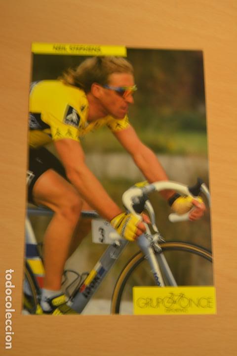 Coleccionismo deportivo: POSTAL DEL CICLISTA NEIL STEPHENS (ONCE) - Foto 1