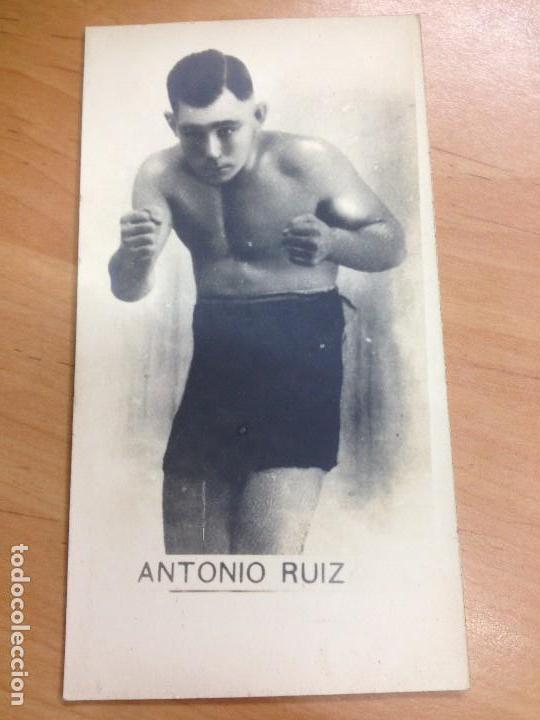 Coleccionismo deportivo: FOTOGRAFIA BOXEO ANTONIO RUIZ - Foto 1