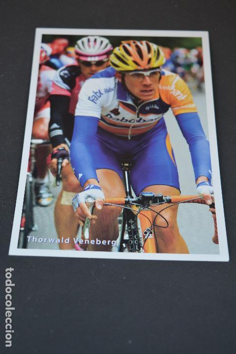 Coleccionismo deportivo: POSTAL DEL CICLISTA THORWALD VENEBERG (RABOBANK) - Foto 1