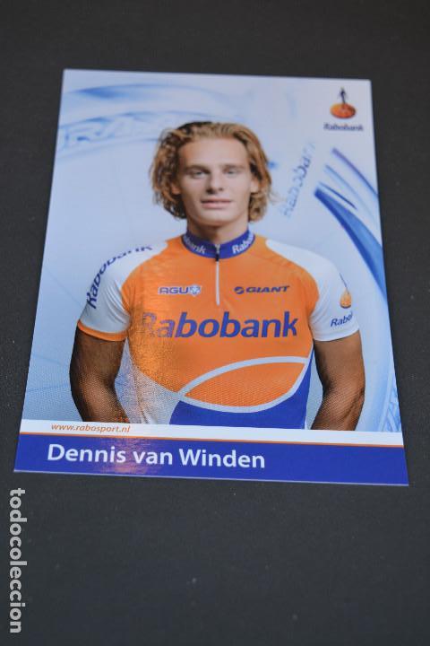 Coleccionismo deportivo: POSTAL DEL CICLISTA DENNIS VAN WINDEN (RABOBANK) - Foto 1