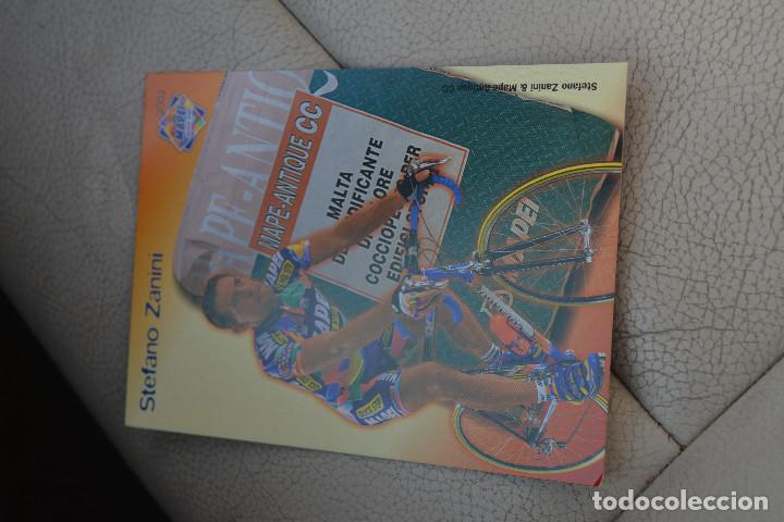 Coleccionismo deportivo: POSTAL DEL CICLISTA STEFANO ZANINI (MAPEI QUICK STEP) - Foto 1