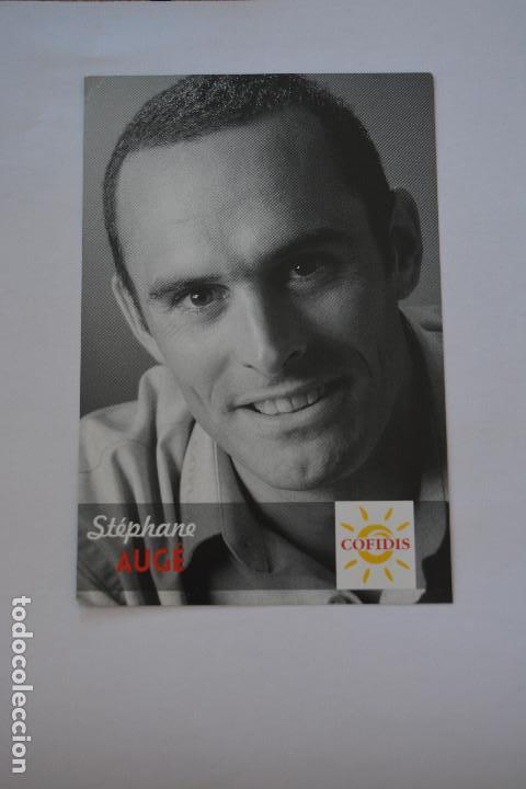 Coleccionismo deportivo: POSTAL DEL CICLISTA STEPHANE AUGE (COFIDIS) - Foto 1