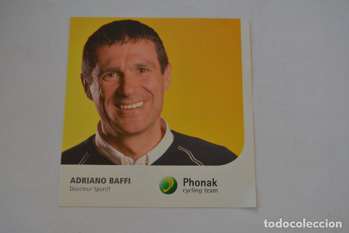 Coleccionismo deportivo: POSTAL DEL CICLISTA  ADRIANO BAFFI (PHONAK) - Foto 1