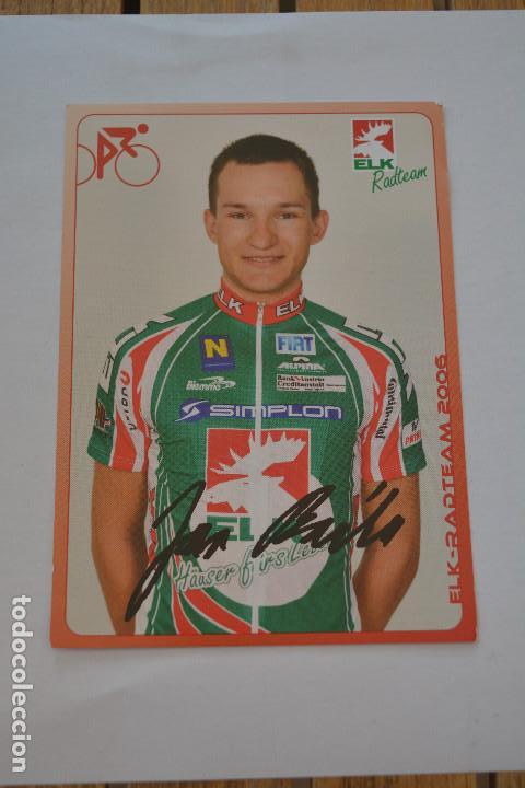 Coleccionismo deportivo: POSTAL DEL CICLISTA JAN BARTA (ELK RADTEAM) - Foto 1
