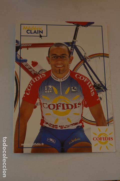 Coleccionismo deportivo: POSTAL DEL CICLISTA MEDERIC CLAIN (COFIDIS) - Foto 1