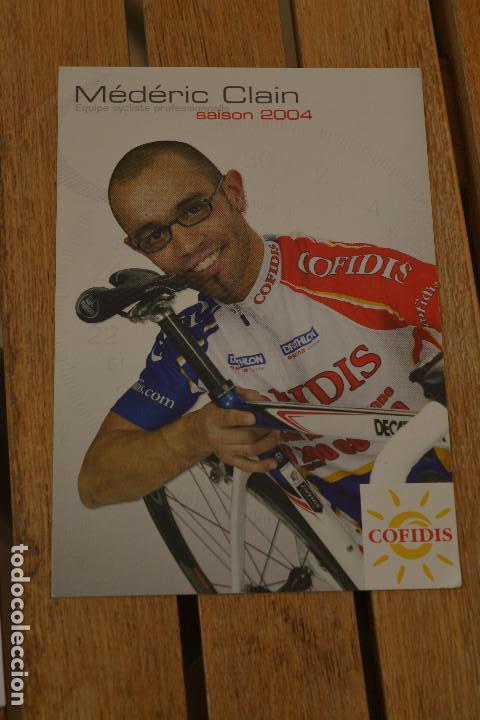 Coleccionismo deportivo: POSTAL DEL CICLISTA MEDERIC CLAIN (COFIDIS) - Foto 1