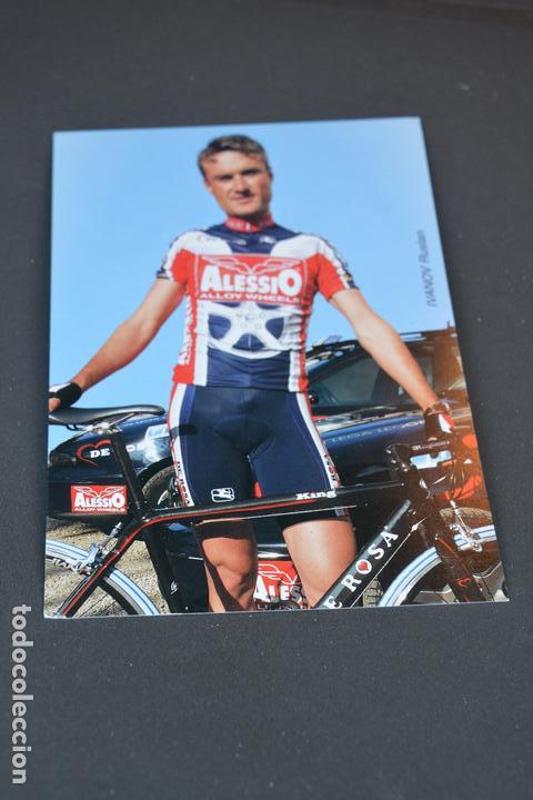 Coleccionismo deportivo: POSTAL DEL CICLISTA RUSLAN IVANOV (ALESSIO) - Foto 1
