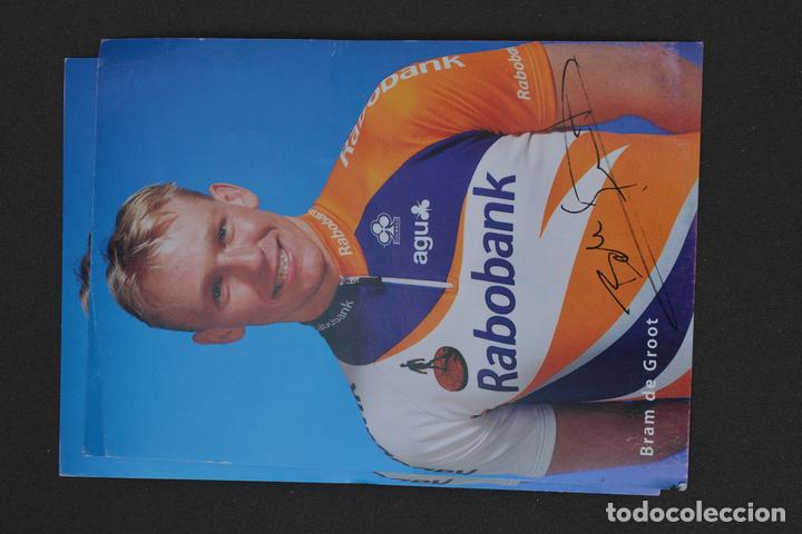Coleccionismo deportivo: POSTAL DEL CICLISTA BRAM DE GROOT (RABOBANK) - Foto 1