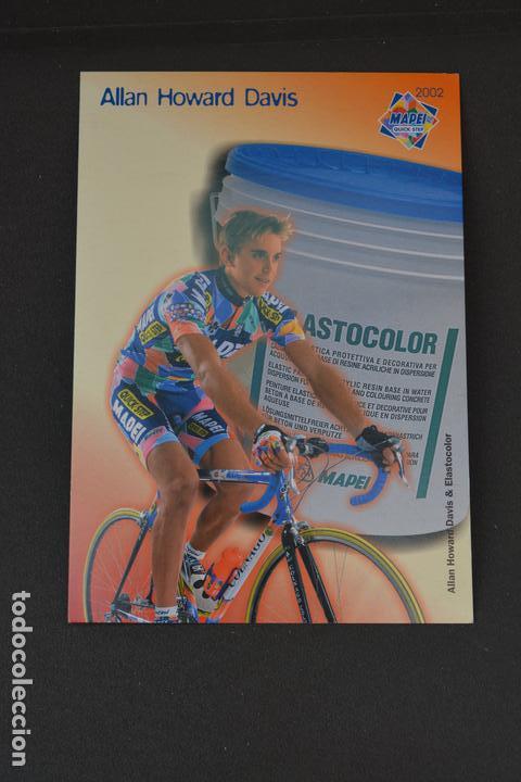 Coleccionismo deportivo: POSTAL DEL CICLISTA ALLAN HOWARD DAVIS (MAPEI QUICK STEP) - Foto 1