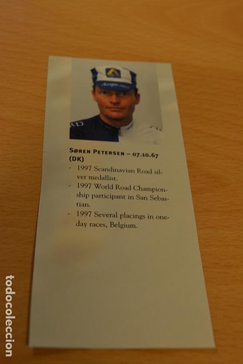 Coleccionismo deportivo: FOTO DEL CICLISTA SOREN PETERSEN (ACCEPT) - Foto 1