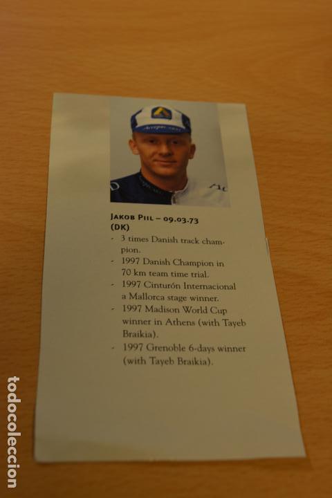 Coleccionismo deportivo: FOTO DEL CICLISTA JAKOB PIIL (ACCEPT) - Foto 1