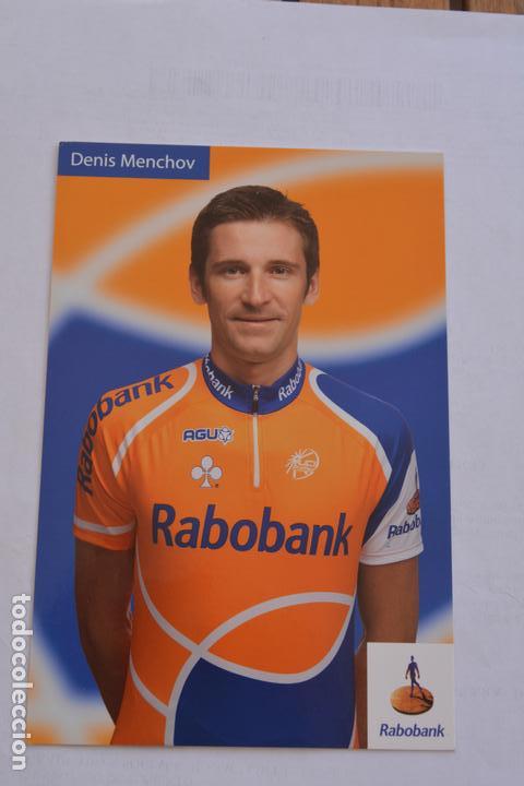 Coleccionismo deportivo: POSTAL DEL CICLISTA DENIS MENCHOV (IRABOBANK) - Foto 1