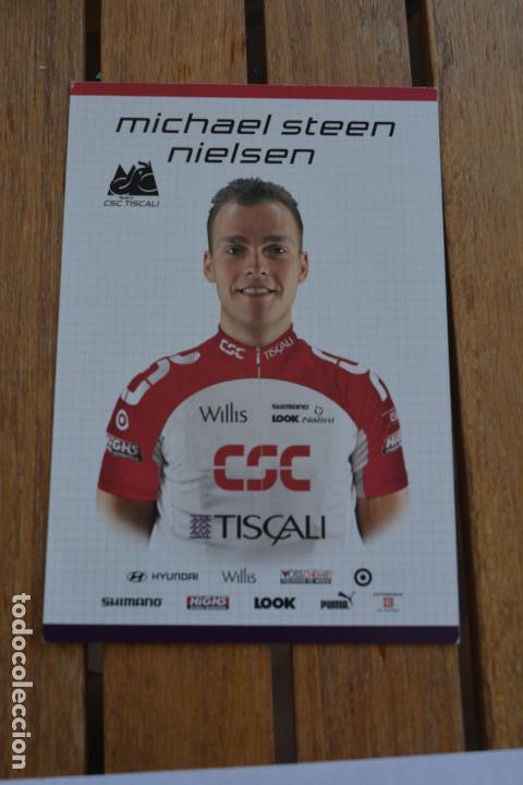 Coleccionismo deportivo: POSTAL DEL CICLISTA MICHAEL STEEN NIELSEN (CSC) - Foto 1