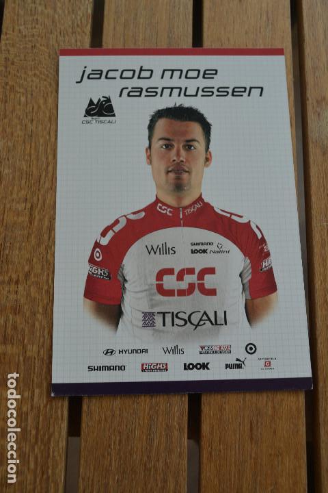Coleccionismo deportivo: POSTAL DEL CICLISTA JACOB MOE RASMUSSEN (CSC) - Foto 1