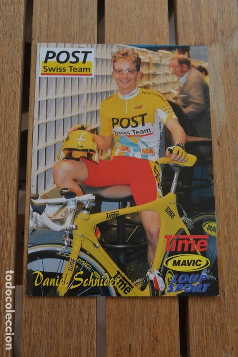 Coleccionismo deportivo: POSTAL DEL CICLISTA DANIEL SCHNIDER (POST SWISS TEAM) - Foto 1