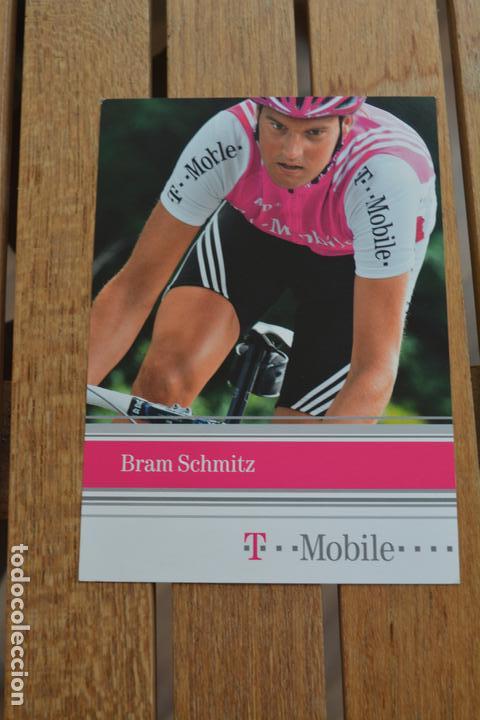 Coleccionismo deportivo: POSTAL DEL CICLISTA BRAM SCHMITZ (T MOBILE) - Foto 1