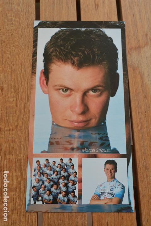 Coleccionismo deportivo: POSTAL DEL CICLISTA MARCEL STRAUSS (GEROLSTEINER) - Foto 1